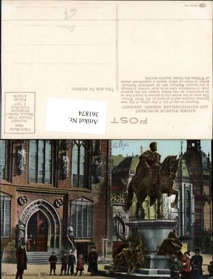 361874,Bremen Kaiser Wilhelm Monument u. Rathaus