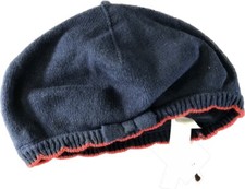 Janie and Jack Sharin Beret Navy Red Hat 0-3 Months NWT