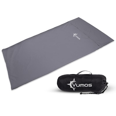 Sleeping Bag Liner and Camping Sheet - Silk Like Material for Travel - Has Fu...