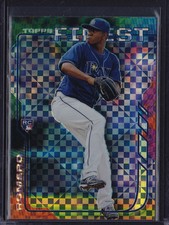 2014 TOPPS FINEST XFRACTOR REFRACTOR RC ENNY ROMERO #34 RAYS