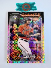 2024 Topps Chrome LaMonte Wade Jr. Mega Box X-Fractor #222 San Francisco Giants