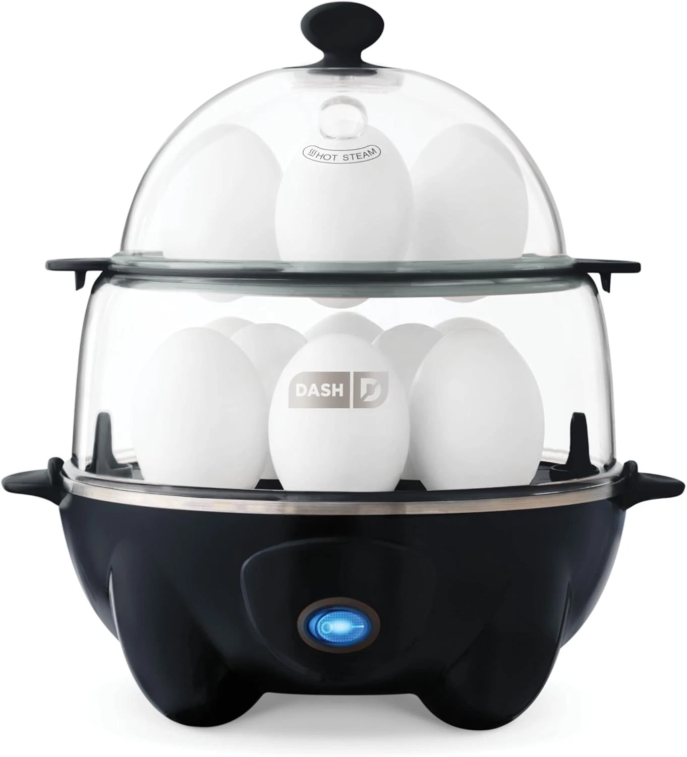 DASH Deluxe Rapid Egg Cooker for Hard Boiled, Poached, Scrambled Eggs, Omelets,
Opens in a new windo