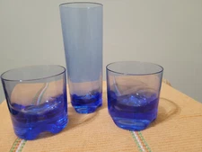 Vivaldi Tumbler, 10 oz. Pacific Blue - set of 3