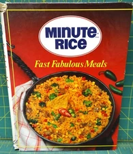 Minute Rice Fast Fabulous Meals 1990 Spiral Bound