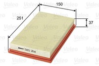 Luftfilter Valeo 585268 Filtereinsatz FüR Suzuki Wagon Ignis Justy MH FH G3X 2 1