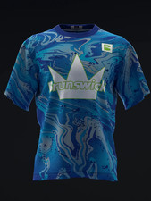 Brunswick - Ethos - Custom Name Bowling Jersey Shirt - Size S-5XL