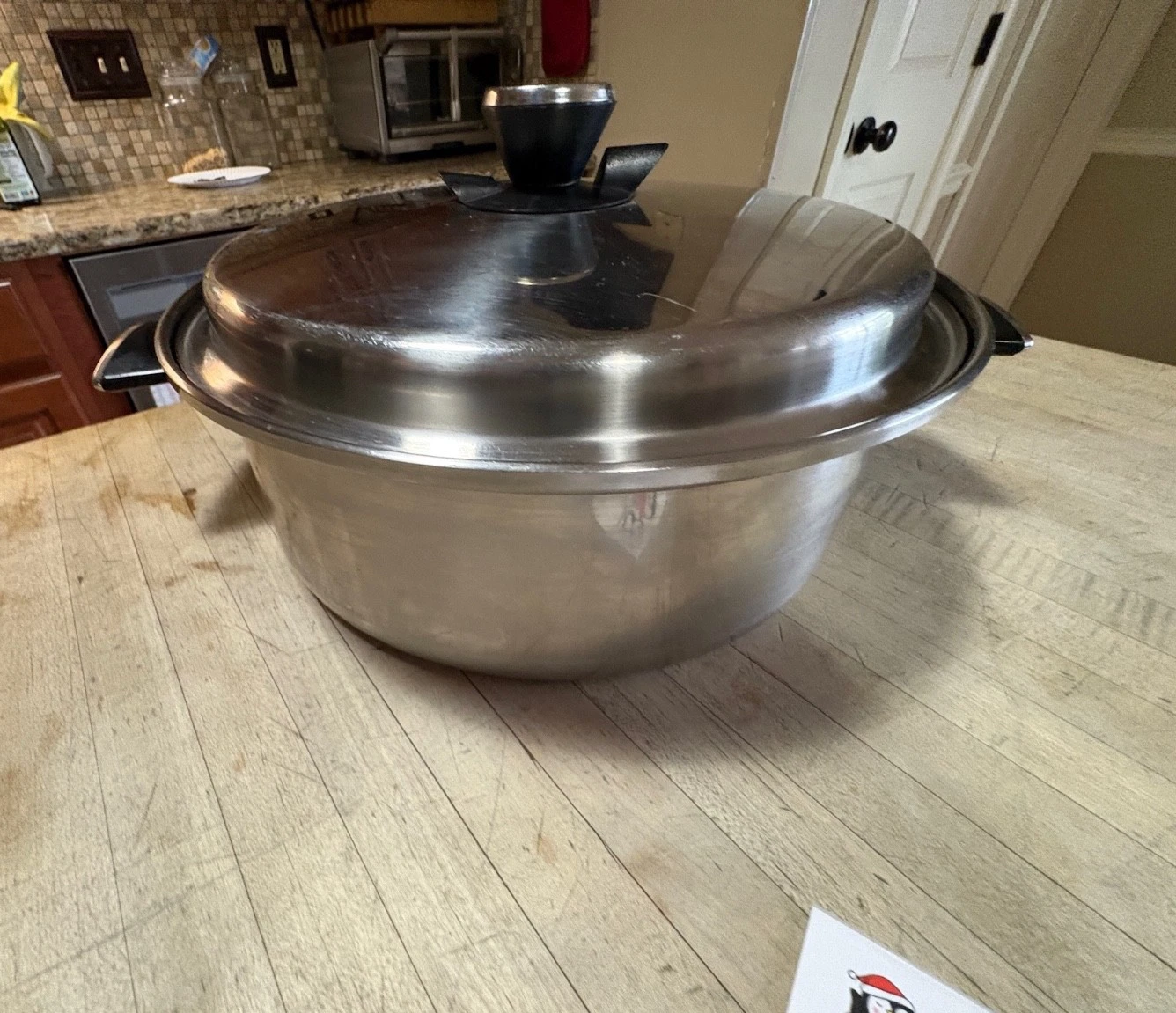 Strata-Line by Vollrath 4 qt Stockpot w/ Lid Clean Stainless Steel Cookware