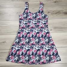 Huk Dress Women's Small Icon Printed Sleeveless