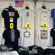 NEW! Turnstile Merch Tour 2025 T-shirt Heavy Cotton Reprint All Sizes Fastship