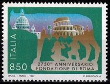 1997 der Republik Italien N.2307 Foundation Von ROM 1 V. MNH MF134122
