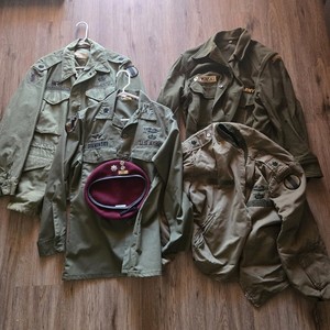 1960s Vintage Vietnam War US Army OG-107 officer Ranger lot Rare