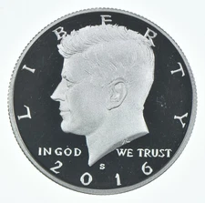 2016-S Kennedy Half Dollar Proof 90% Silver