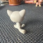Lps grey cat with textured eye                    *HASBRO* Green Flower Eyes — photo 4