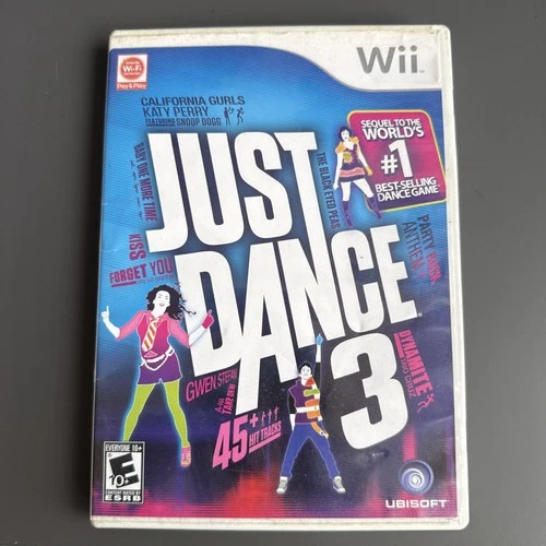 Just Dance 3 Nintendo Wii Game CIB Complete w/ Manual Ubisoft