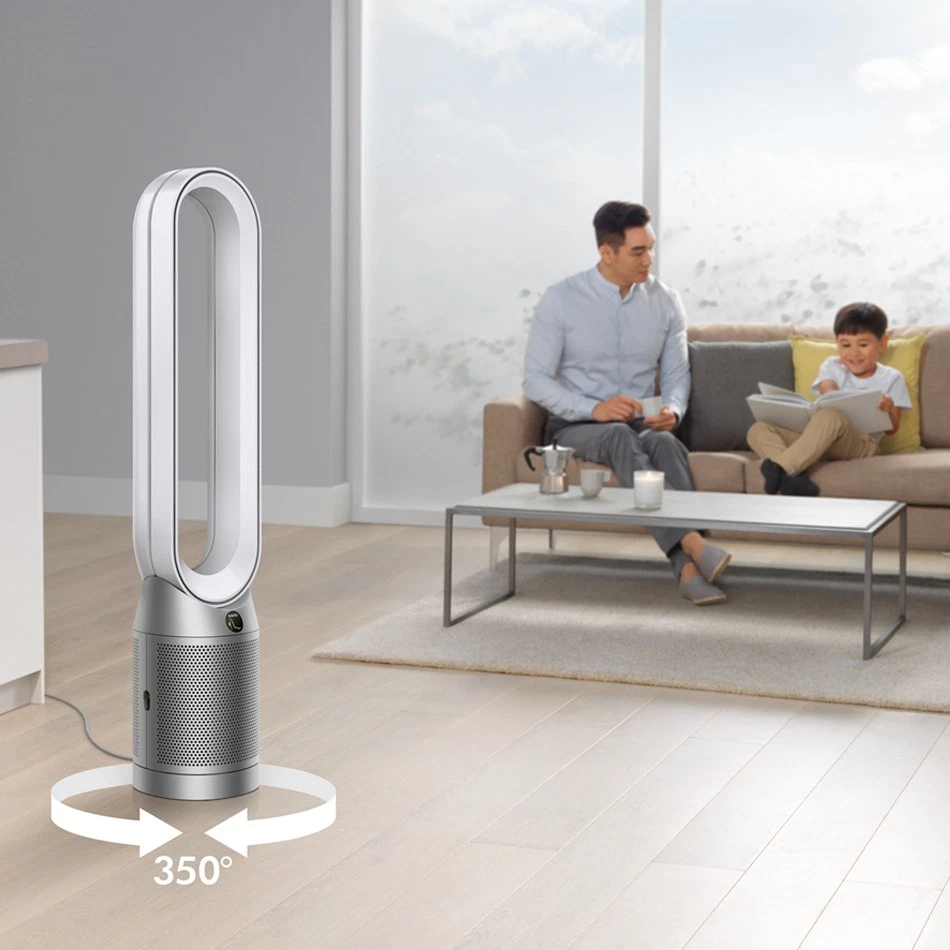 Dyson TP07 Purifier Cool Luftreiniger Ventilator Weiß/Silber Generalüberholt - Bild 4 von 4