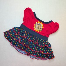 Build-A-Bear Pudsey Polka Dot Ruffle Dress