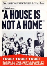 A HOUSE IS NOT A HOME great PRESSBOOK (1964)