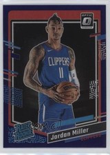 2023-24 Panini Donruss Optic Rated Rookie Purple Prizm Jordan Miller #250 1d0h