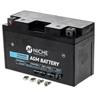 NICHE AGM Battery YT7B for Suzuki DRZ400 Yamaha TTR250 Ducati 1199 Panigale