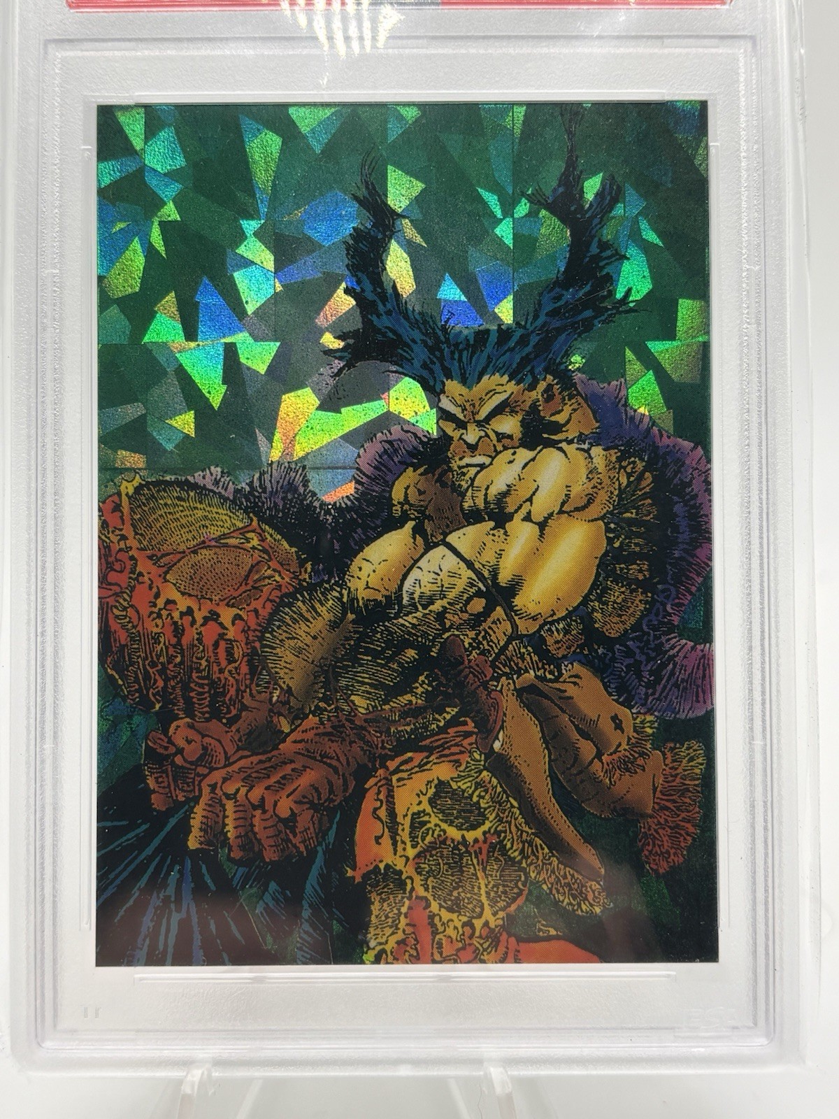 1992 Wolverine From Then Till Now II # P2 Away Prism PSA 8 view 2