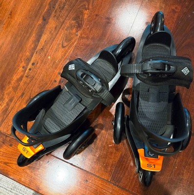 CARDIFF S1 Adjustable Step-In 3-Wheel SKATES Adult/LARGE Men 4-13 Women 5.5-14