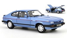 Ford Capri MK.III 2.8 Injection 1984 RHD Paris Blue Metallic 1:18 Norev 182764