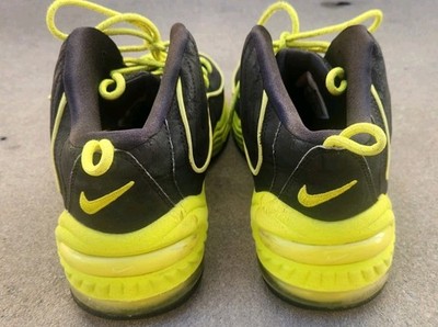 Size 10.5 - Nike Air Penny 2 II LE Cyber‎ Volt Neon Green Black 2012 535600-003 New 10.5 Nike Air Penny 2 II LE Basketball Shoes Cyber Green  main image 4