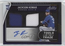 2022 Absolute Tools of the Trade 2 Swatch Signatures /199 Jackson Kowar Auto v1x