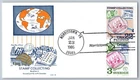 #2198 Stamp Collecting FDC Gamm Cachet Combo w/Sweden Stamp Norristown PA Cancel