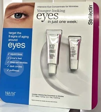 NIA114 Strivectin Intensive Eye Concentrate For Wrinkles set of two 1.0 +0.25 oz