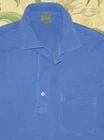 2024 SID MASHBURN Blue Short Sleeve Cotton Interlock Polo Shirt Slim Medium