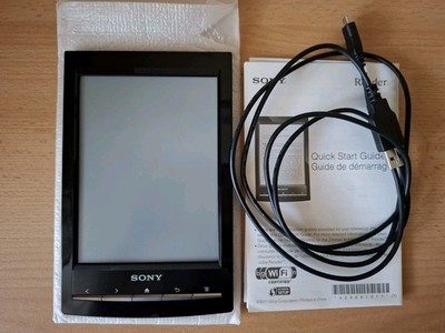 Sony Reader eBook-Reader 6 Zoll Wi Fi 1,3 GB Schwarz Micro-USB eReader