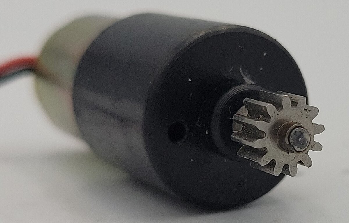 Faulhaber 1524E018S 18 Volt DC Can Motor with Pinion Gear