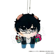 Japan Persona 5 The Royal Protagonist x Bukubu Plush Mascot 08 Charm Rank 5