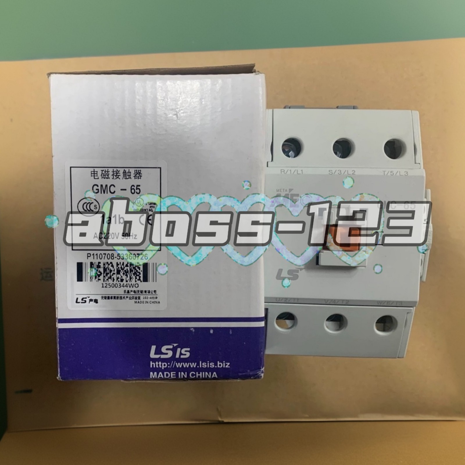 LS GMC-65 AC220V Electromagnetic contactor#1pcs New In Box