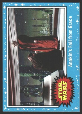 Anakin's Fall from Grace #12 2017 Topps Star Wars Journey To The Last Jedi