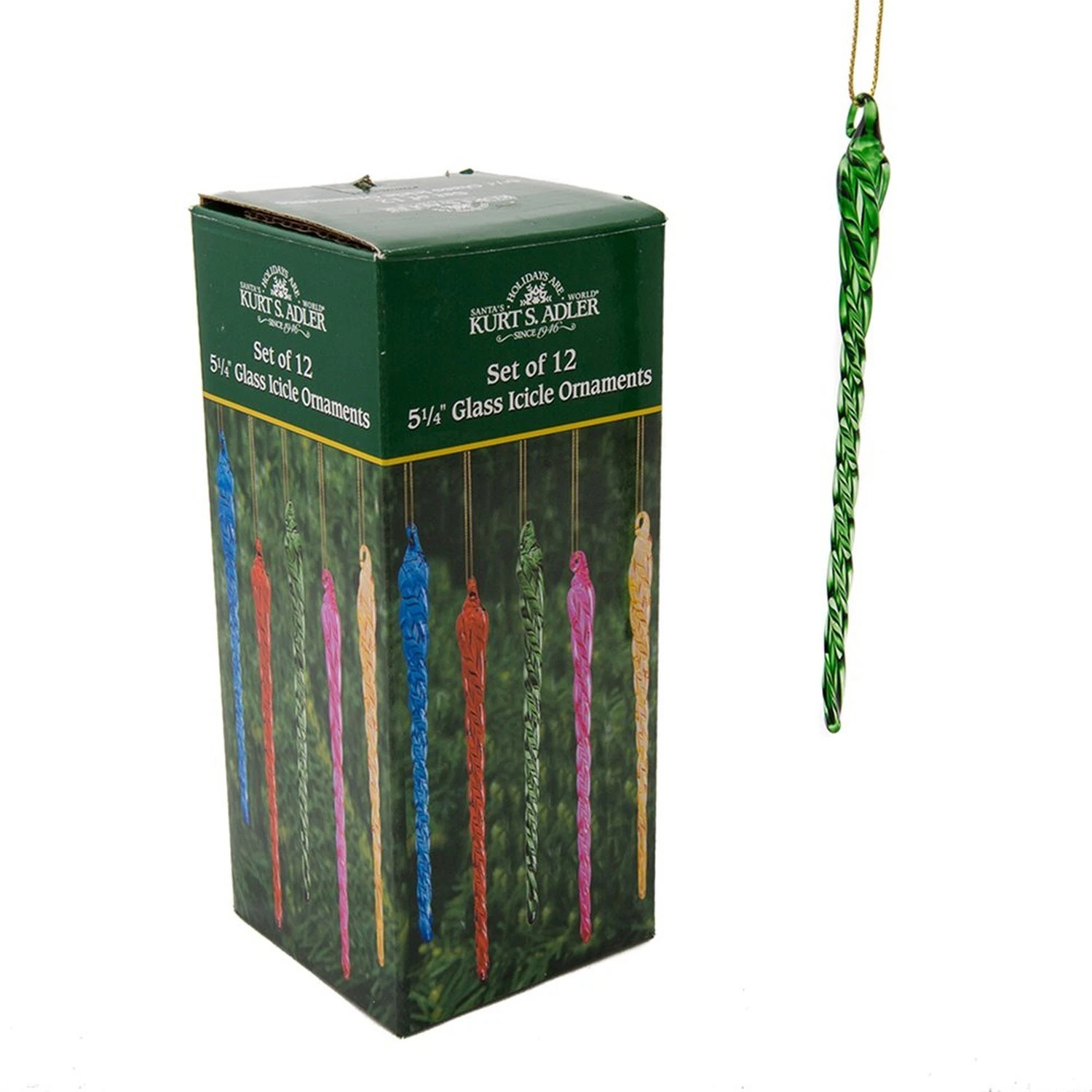 Kurt Adler Twisted Icicle Ornament - Thumbnail 4