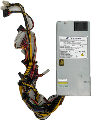 FSP 500W 80+ Gold ATX Industrial Power Supply 1U Rackmount Enclosed