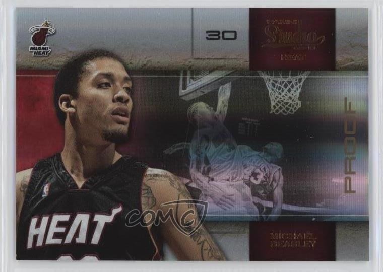 2009-10 Panini Studio Proofs Bronze 113/199 Michael Beasley #68 9cf