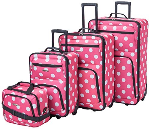 Set Expandable Lightweight Pink Dots