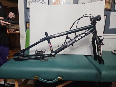 GT BMX JAMIE BESTWICK 2003 VINTAGE 20 INCH frame, forks, stem