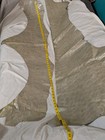A Lot Of Two Pearlized Snakeskin Embossed pattern Leather Golden Remnants 2 lbs — photo 2