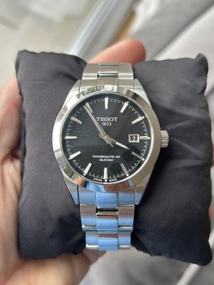 Tissot Gentleman Powermatic 80 40mm Automatic Black Dial Date 100m