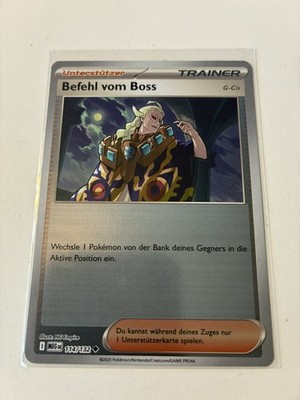 Pokemon Mega Entwicklung  Befehl vom Boss 114/132 Reverse Holo
