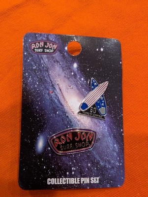 Ron Jon Surf Shop Set of 2 Pins New On Card