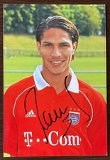 Paolo Guerrero Signed Rookie Photo 6x4 Bayern Munich Peru Auto