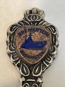 Bremerton Washington Vintage Souvenir Spoon Collectible