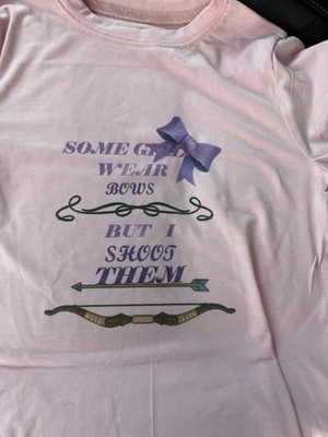 Girls  Pink Graphic Print Crew Neck Short Sleeve sublimation t shirt