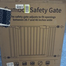 Cumbor 29.7-46 inch wide Safety Gate, Toddler or Pet Gate New 