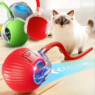 Cat Training Toy Automatic Rolling Ball Mouse Simulation